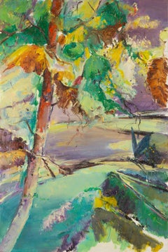 Xiaoyan Sun Surrealist Original Öl auf Leinwand "Traum I"