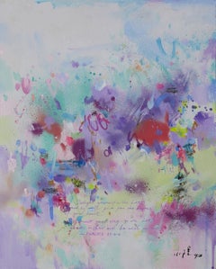 Baby I can hold you today, Painting, Acrylic on Wood Panel