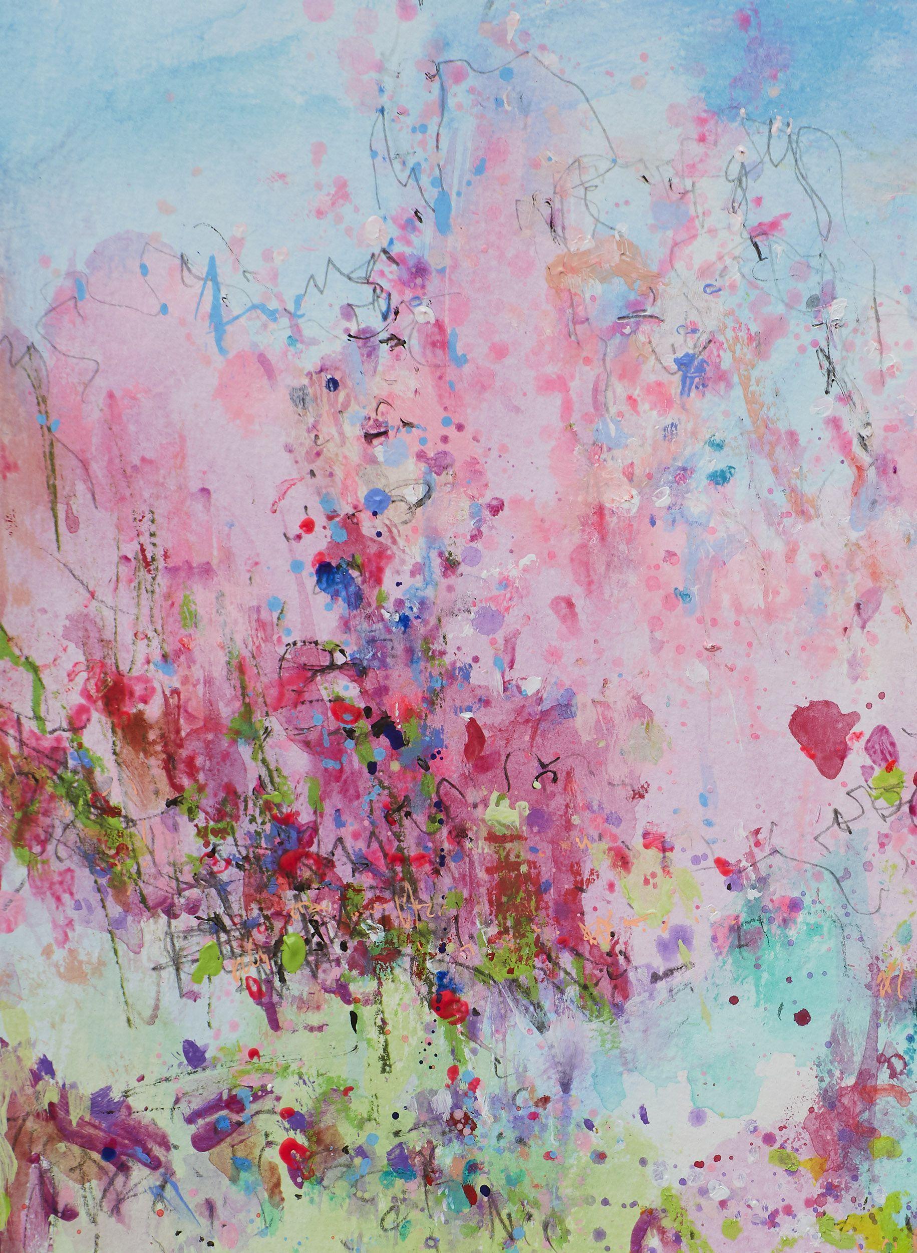 Posibilidad de jardín, Pintura, Acrílico sobre papel - Painting de Xiaoyang Galas