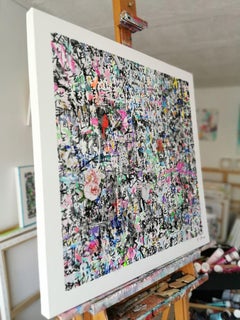 Gentile e umile, Pittura, Acrilico su tela