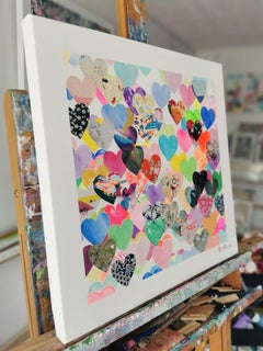 L'amore salverà la natura, Pittura, Acrilico su tela