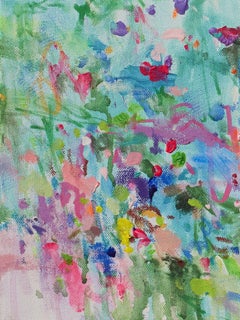 Amare la primavera, Pittura, Acrilico su tela
