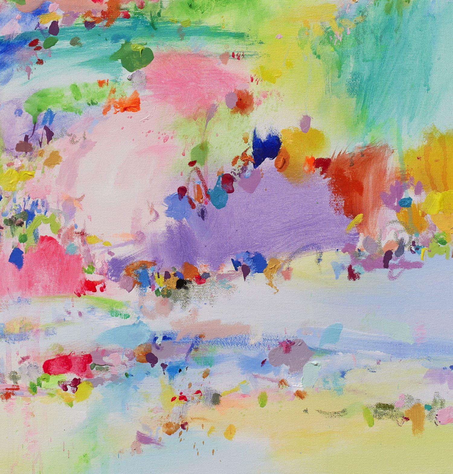 Breathe - Giclae print on paper, Digital on Paper - Abstract Expressionist Print by Xiaoyang Galas