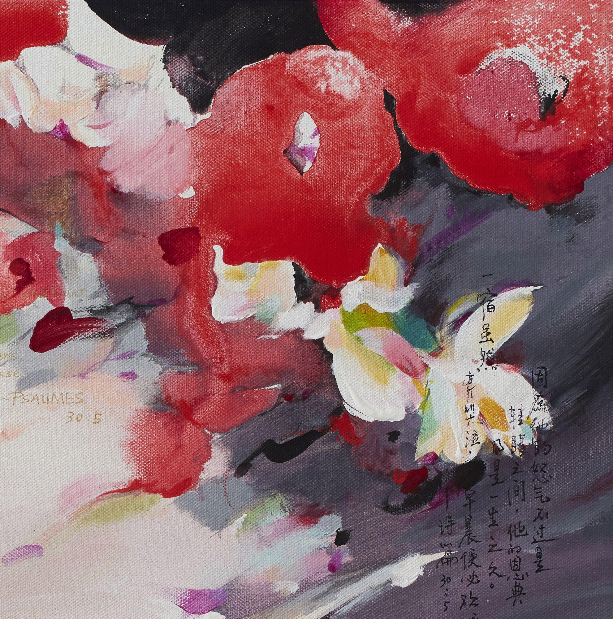 Cherish the day - Digitaler Kunstgicle-Druck, Digital auf Papier – Print von Xiaoyang Galas