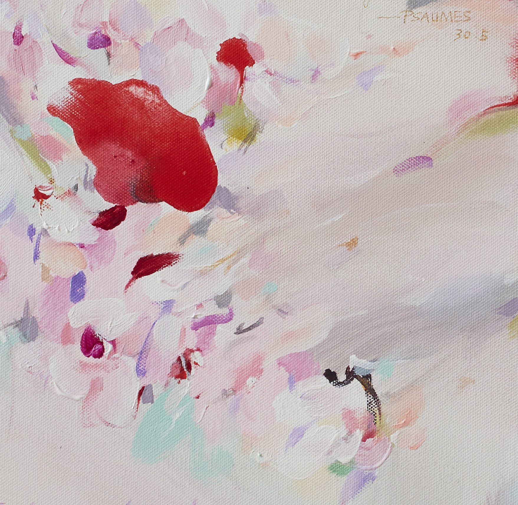 Cherish the day - Digitaler Kunstgicle-Druck, Digital auf Papier (Abstrakt), Print, von Xiaoyang Galas