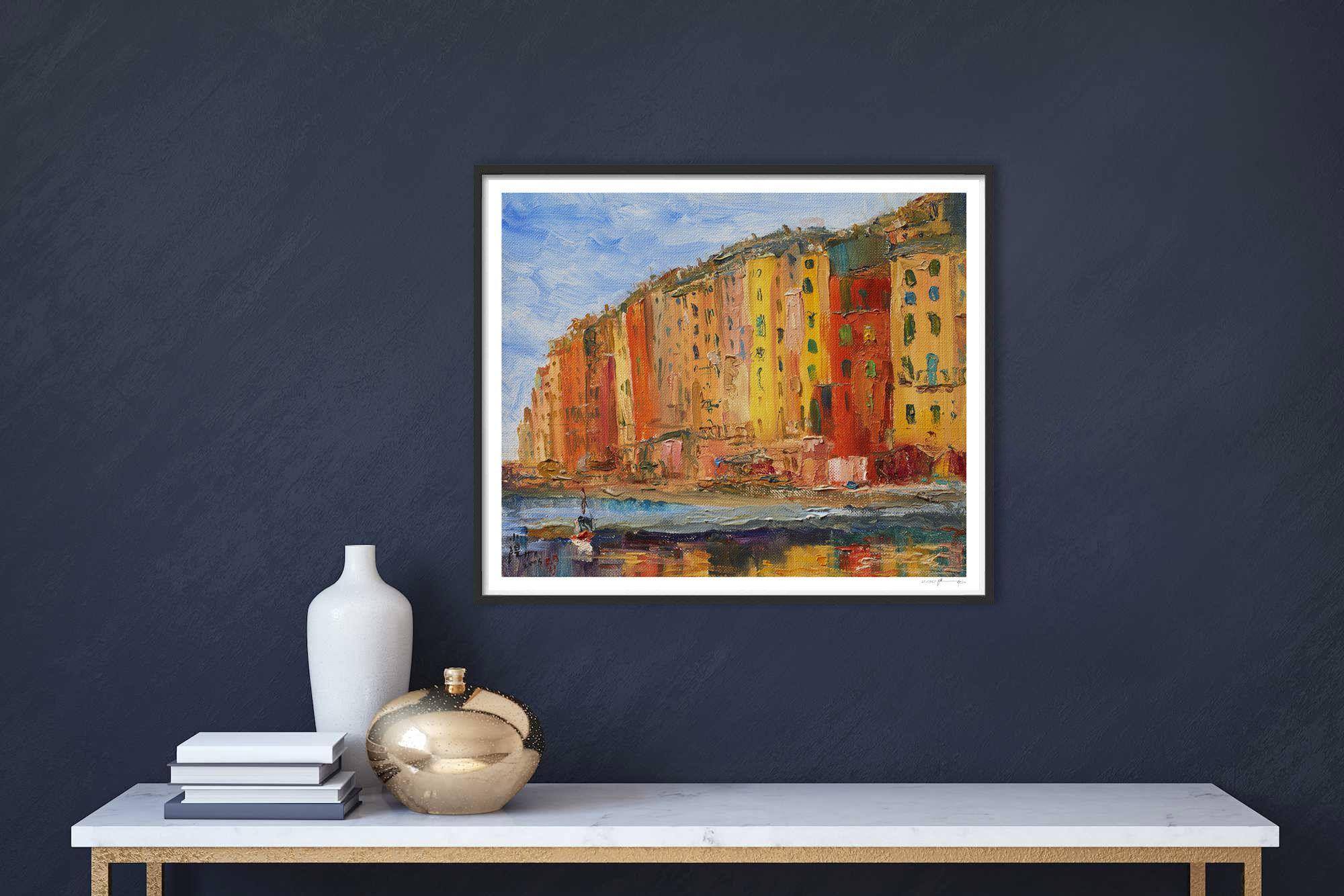 La joie - GiclÃe print on paper, Digital on Paper - Impressionist Print by Xiaoyang Galas