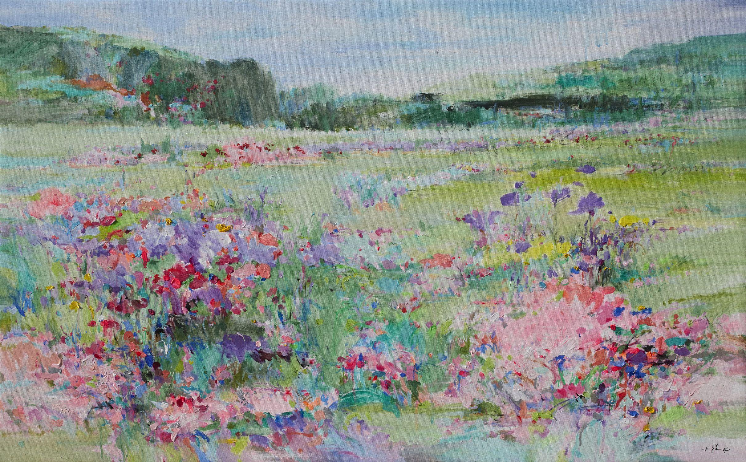 Life II - Fine art giclÃCe print, Digital on Paper - Impressionist Print by Xiaoyang Galas
