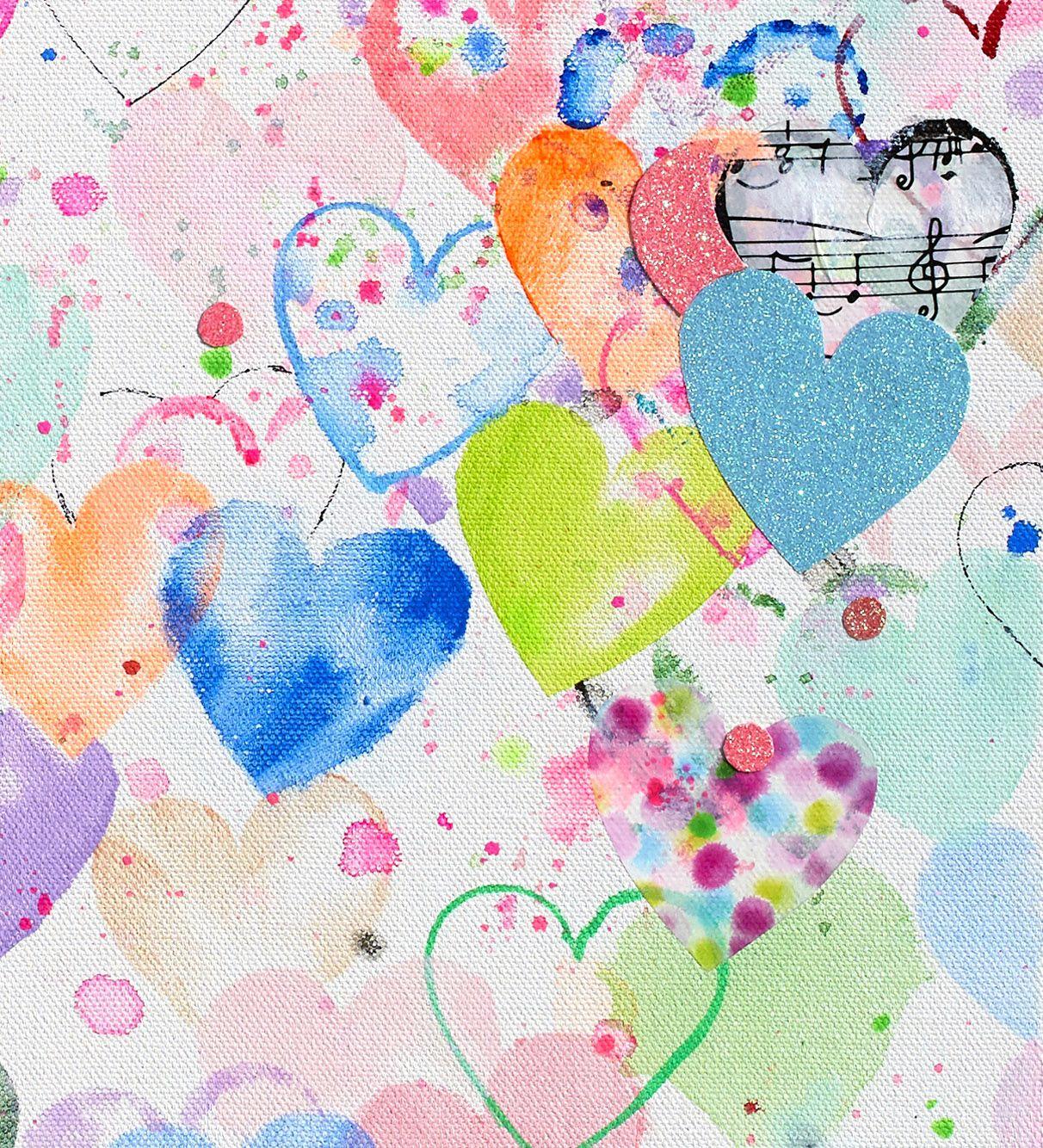Love will save the world - Fine art giclÃCe print, Digital on Paper - Gray Abstract Print by Xiaoyang Galas