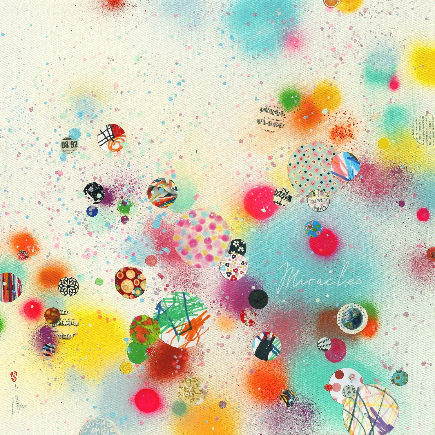 Miracles - Fine art giclÃCe print, Handgedrucktes Werk, Siebdruck