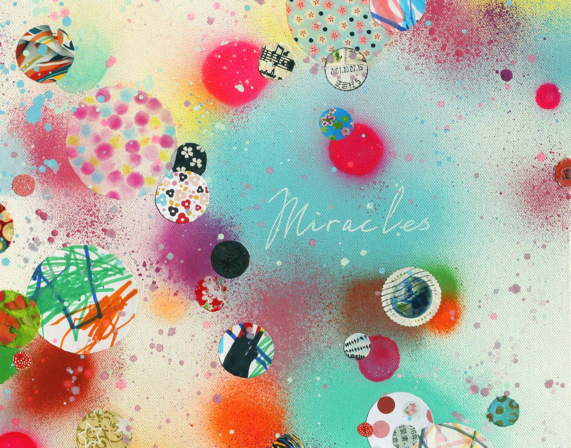 Miracles - GiclÃCe Druck auf Leinwand, Digital on Canvas (Abstrakt), Print, von Xiaoyang Galas