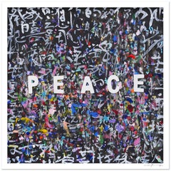 PEACE II – Giclecce-Druck, Digital auf Papier