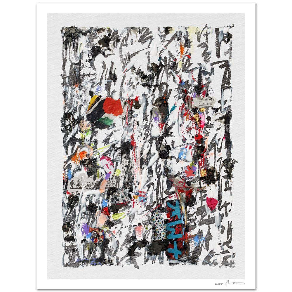 Prayer II - Fine art giclÃCe print, Digital on Watercolor Paper - Print by Xiaoyang Galas