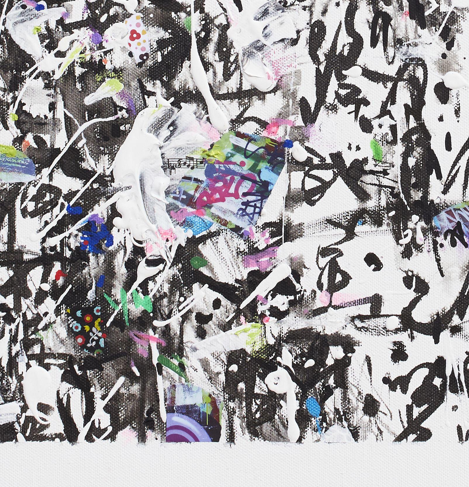 Take care - Fine art giclÃCe print, Digital on Paper - Abstract Print by Xiaoyang Galas