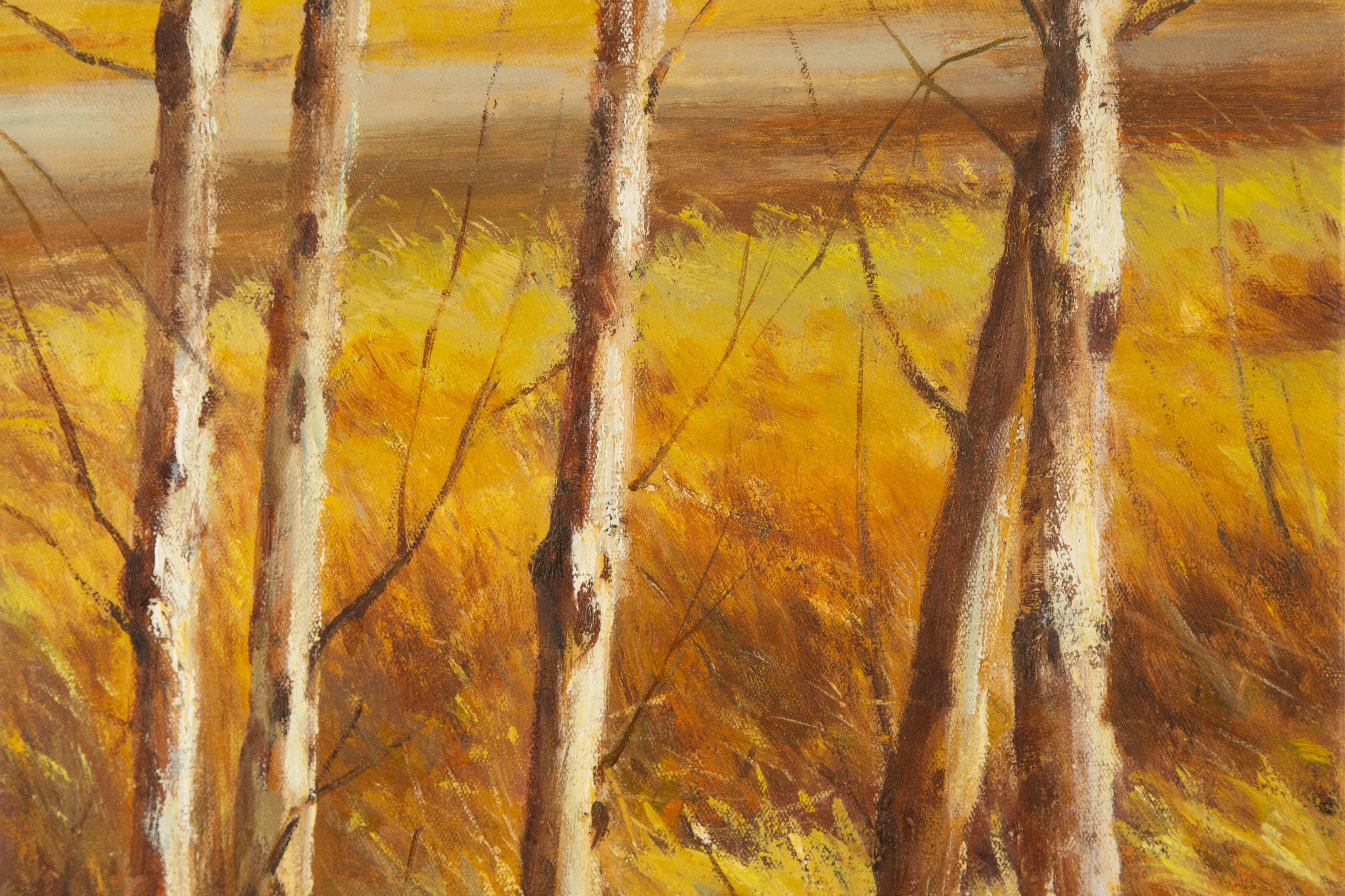 Xiaoying Chen Paysage Huile originale sur toile 