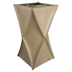 XIDRA Leather Umbrella Stand by LIMAC Design - Italian Craftsmanship