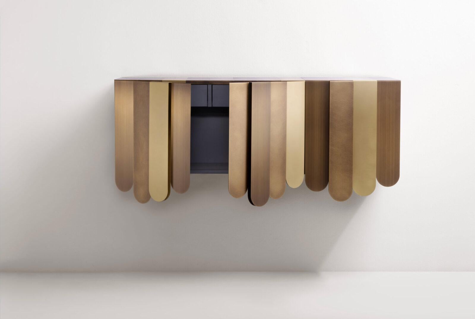 Post-Modern Xilo Console by De Castelli For Sale
