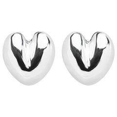 Silver Xilo Stud Earrings