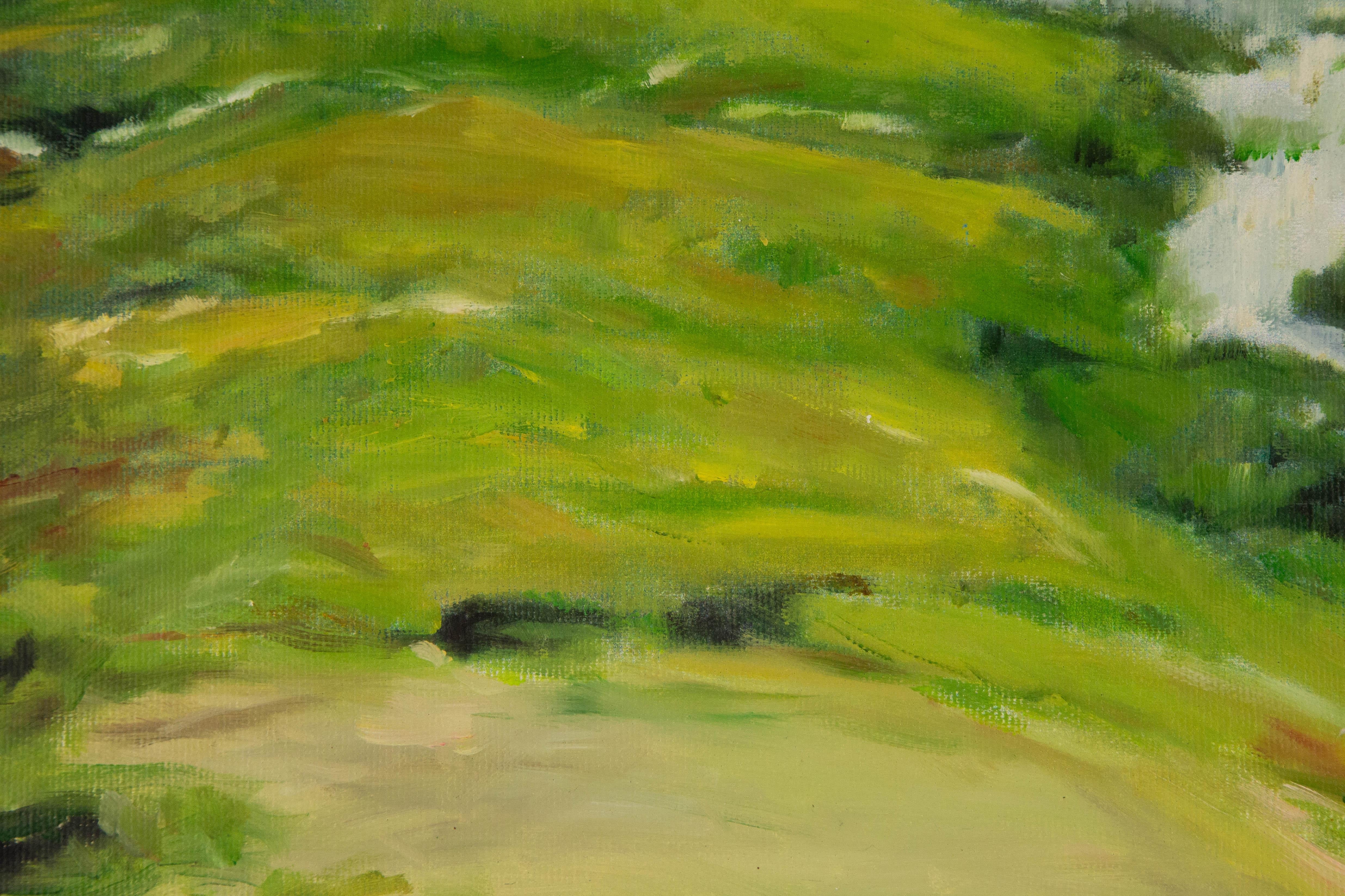 Xin Li Impresionista Óleo Original Sobre Lienzo 