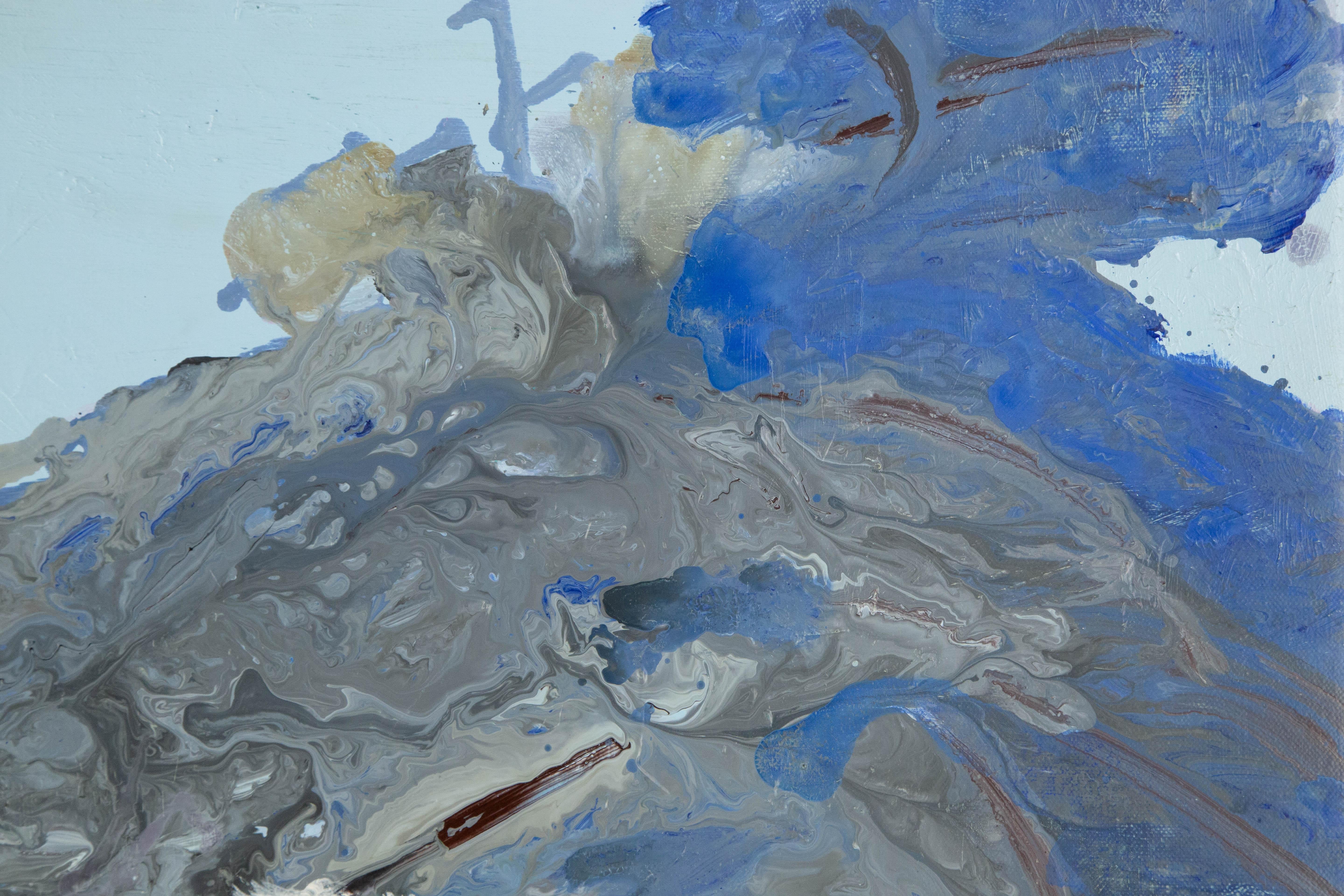 Xin Shen Contemporary Original Acrylic On Canvas 