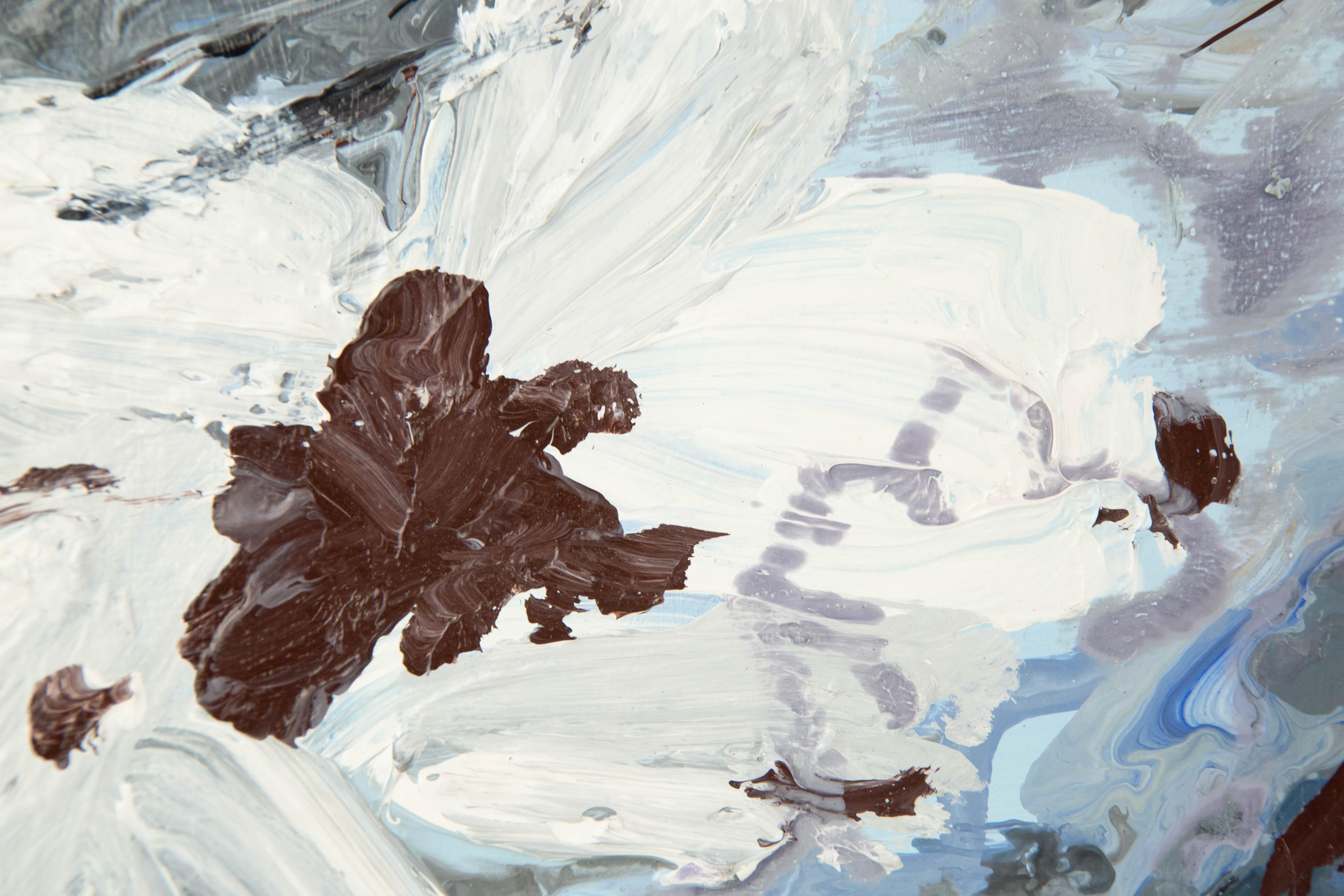 Xin Shen Contemporary Original Acrylic On Canvas 