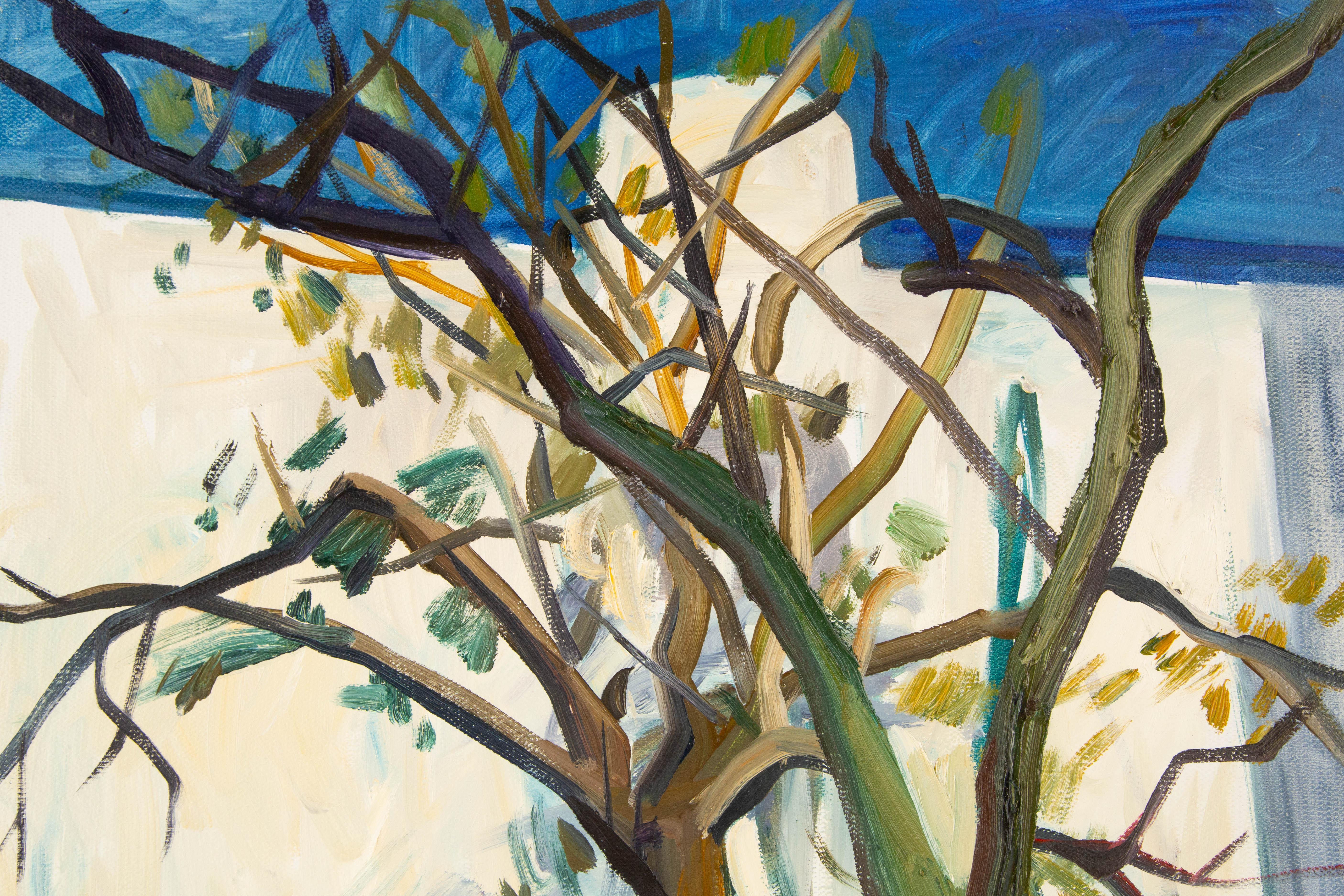 Xing Wei Abstract Original Oil Painting 
