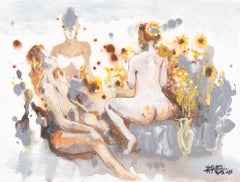 XingGuang Zheng Abstract Nude Ladies Party 2