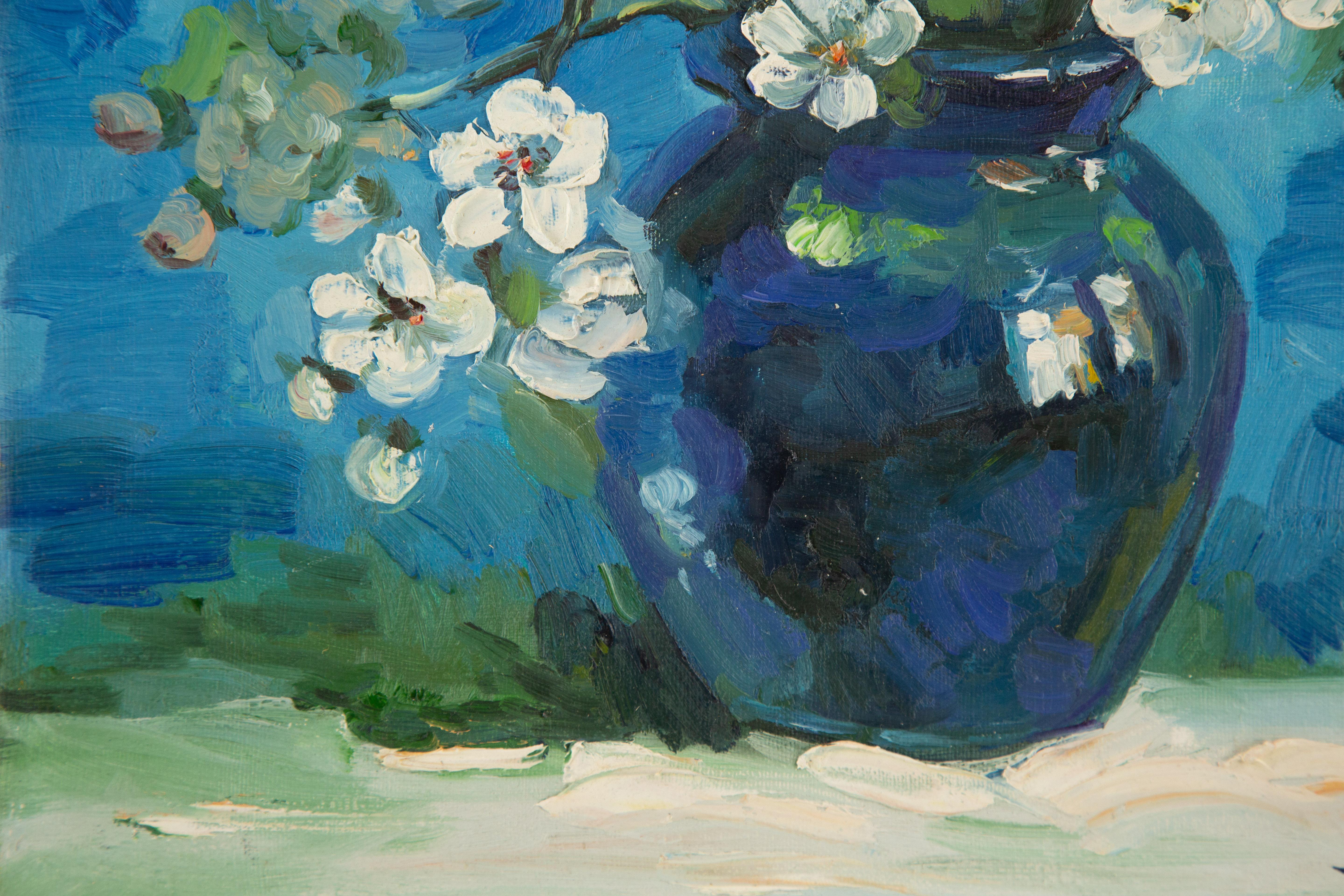 XingJu Tu Still Life Original Oil On Canvas 