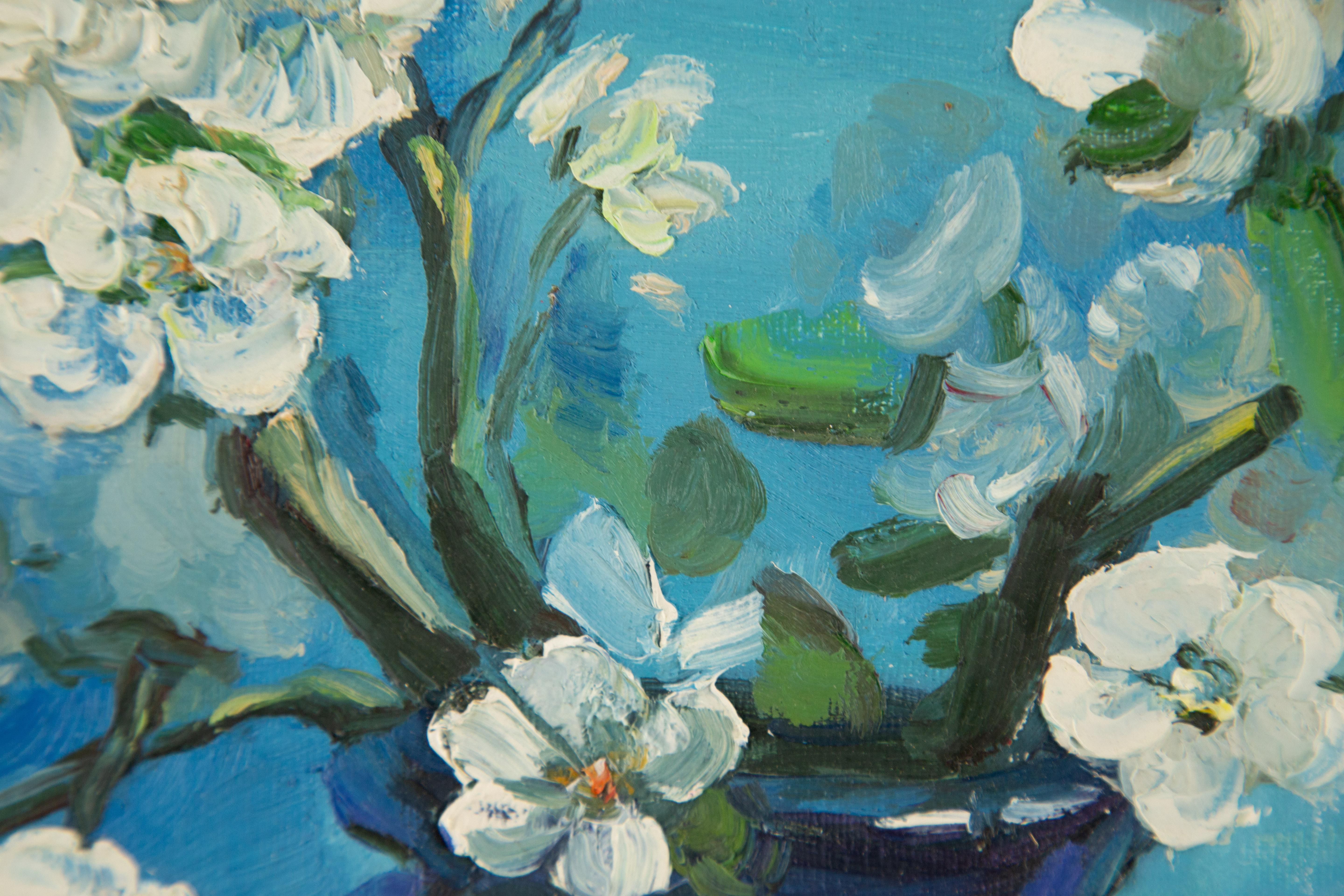 XingJu Tu Still Life Original Oil On Canvas 