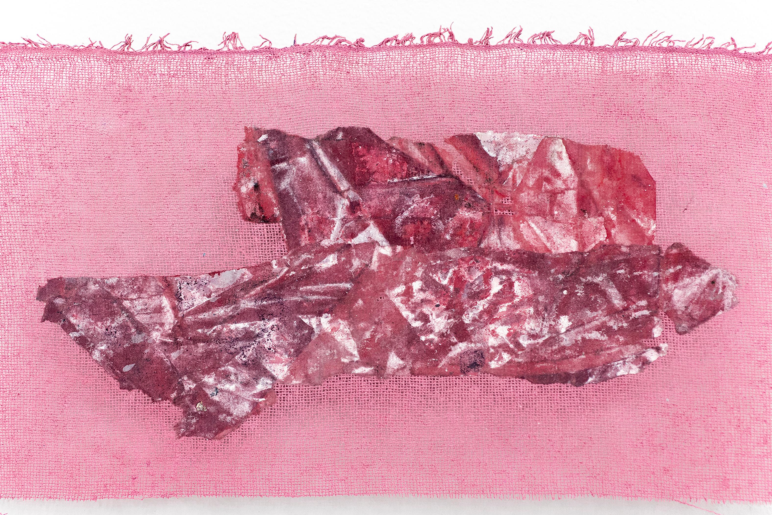 Mulberry paper and acrylic on gauze

Xinyi Liu is an interdisciplinary artist based in New York and Beijing. She works with materials that resonate with the thin and silky quality of human skin. She creates works that metaphorically mimic the