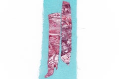 Flesh, Mulberry paper and acrylic on gauze
