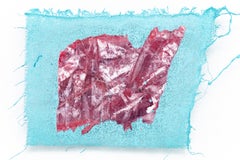 Flesh, Mulberry paper and acrylic on gauze