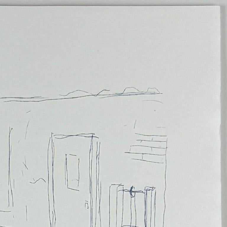 Xisco Mensua Spanish artist 1995 original signed framed engraving print n2 For Sale 4