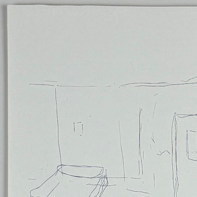 Xisco Mensua Spanish artist 1995 original signed framed engraving print n2 For Sale 5
