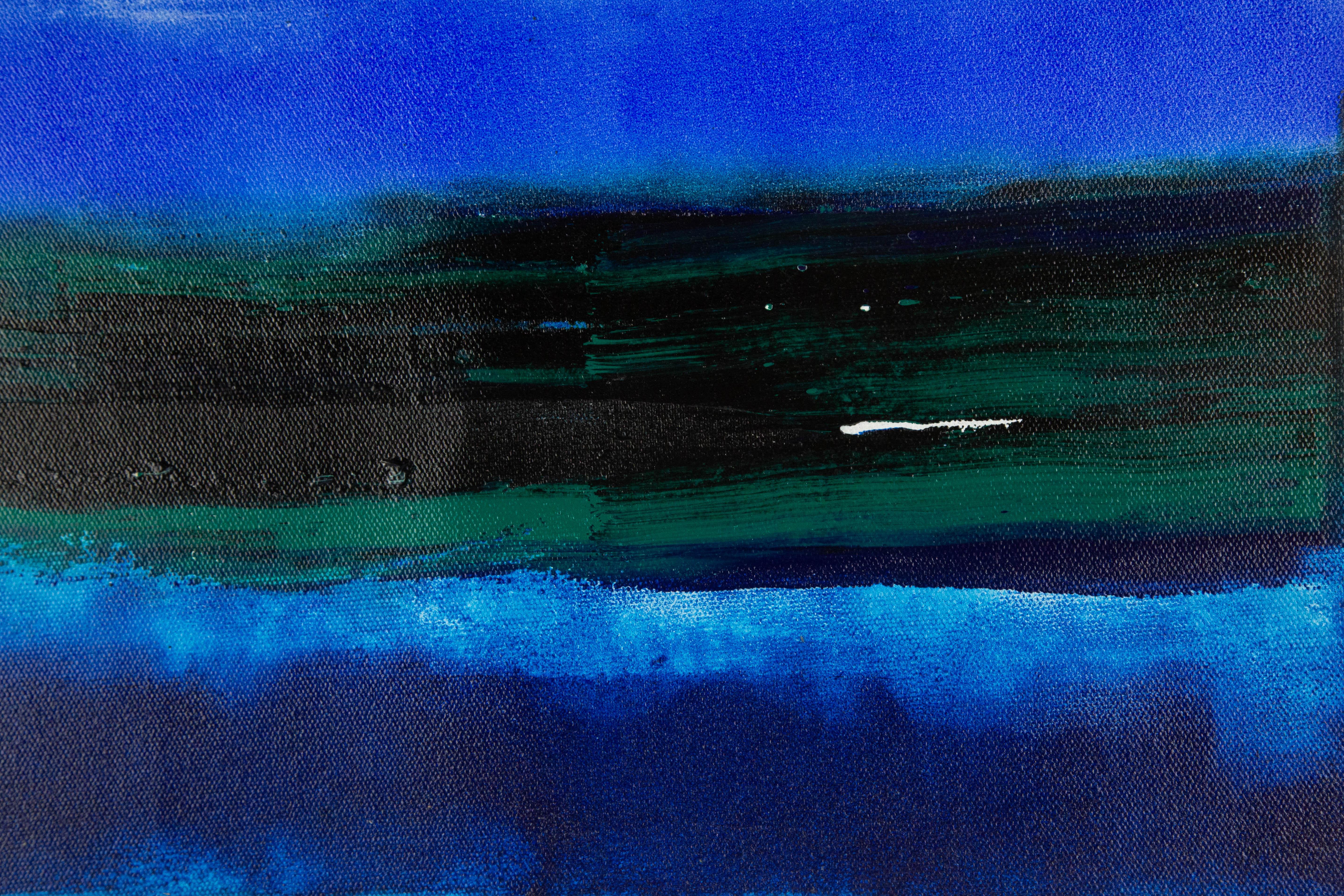 Xiuyuan Qu - Acrilico originale contemporaneo su tela 