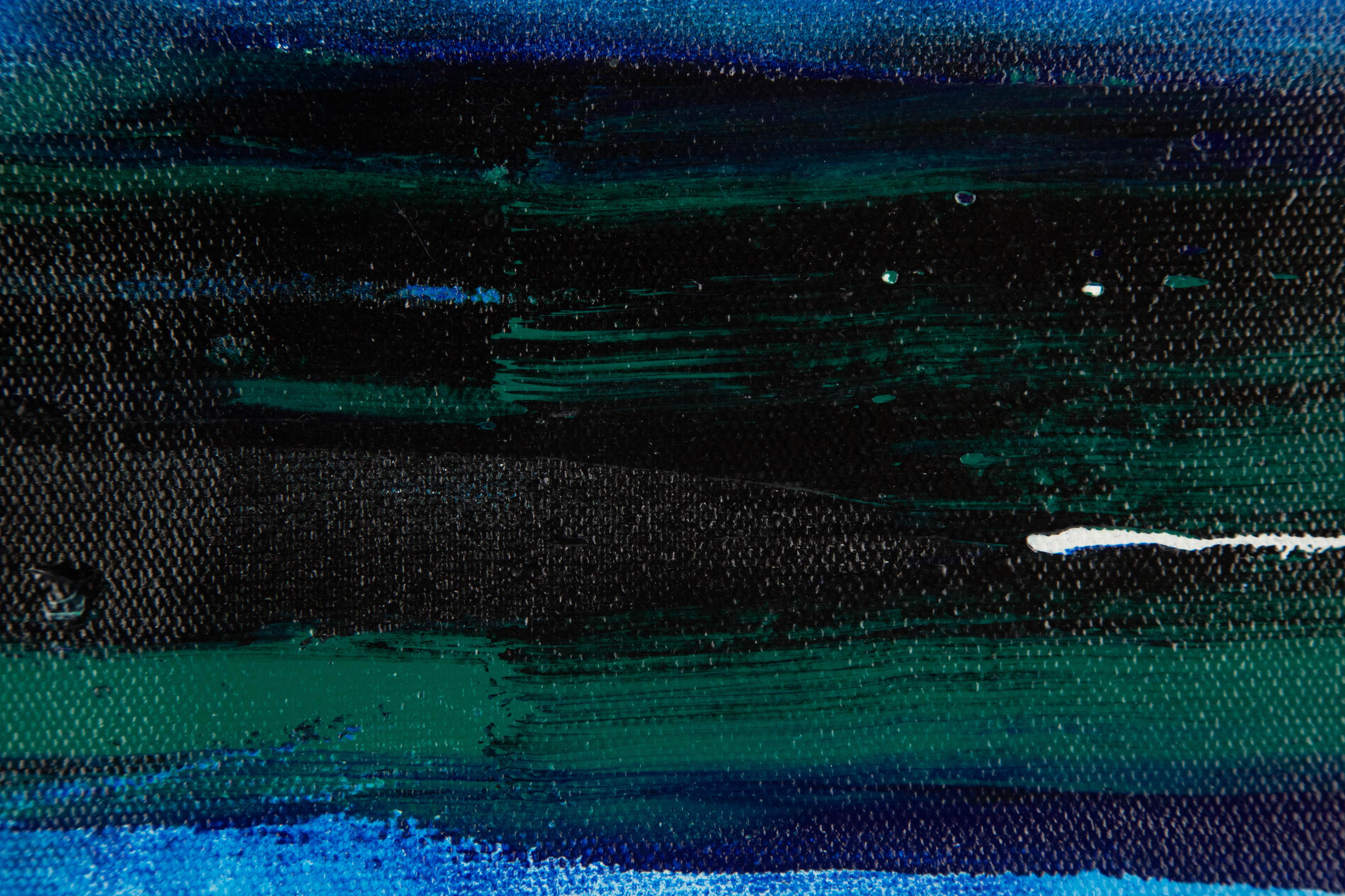 Xiuyuan Qu - Acrilico originale contemporaneo su tela 