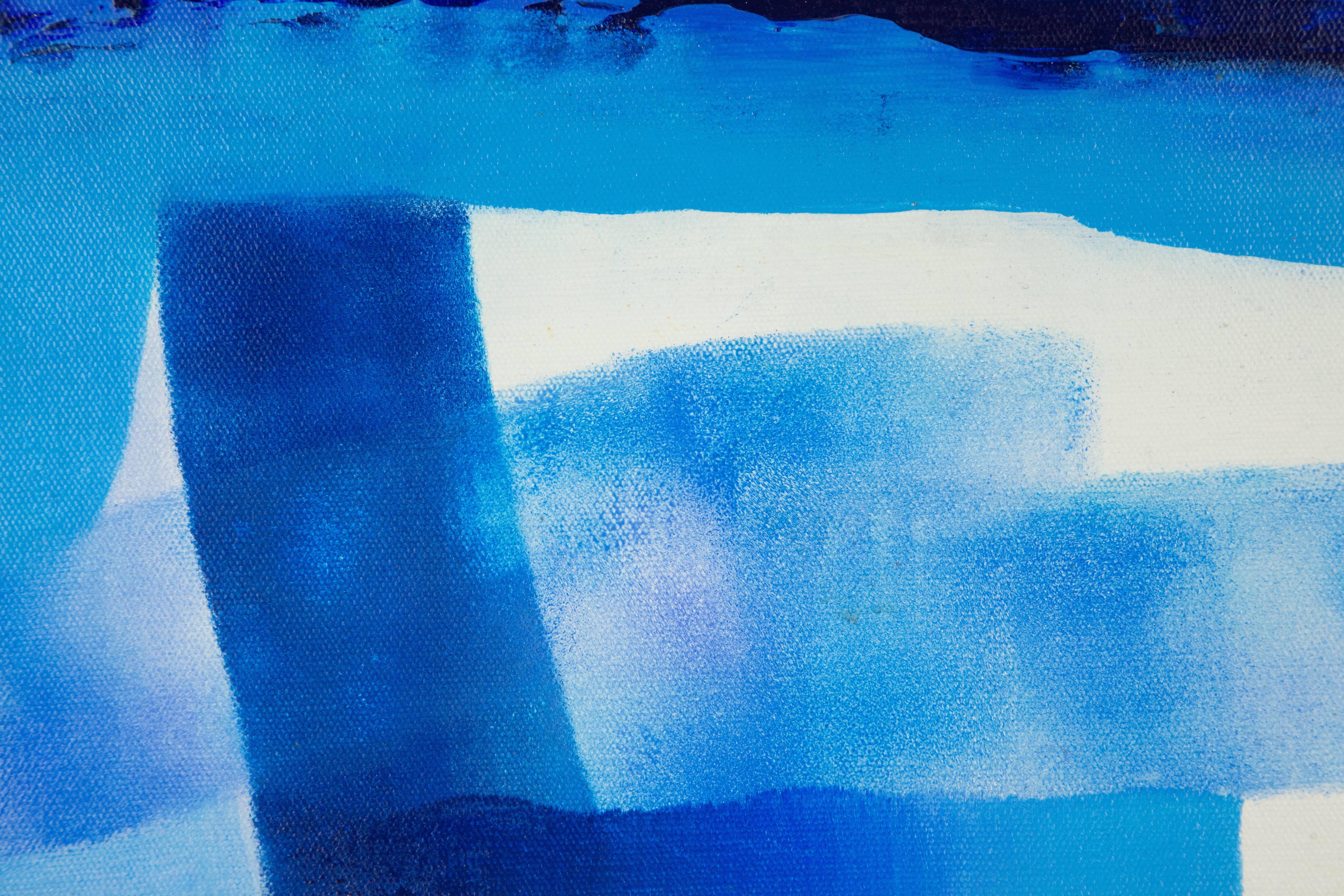 Xiuyuan Qu - Pittura acrilica contemporanea originale 