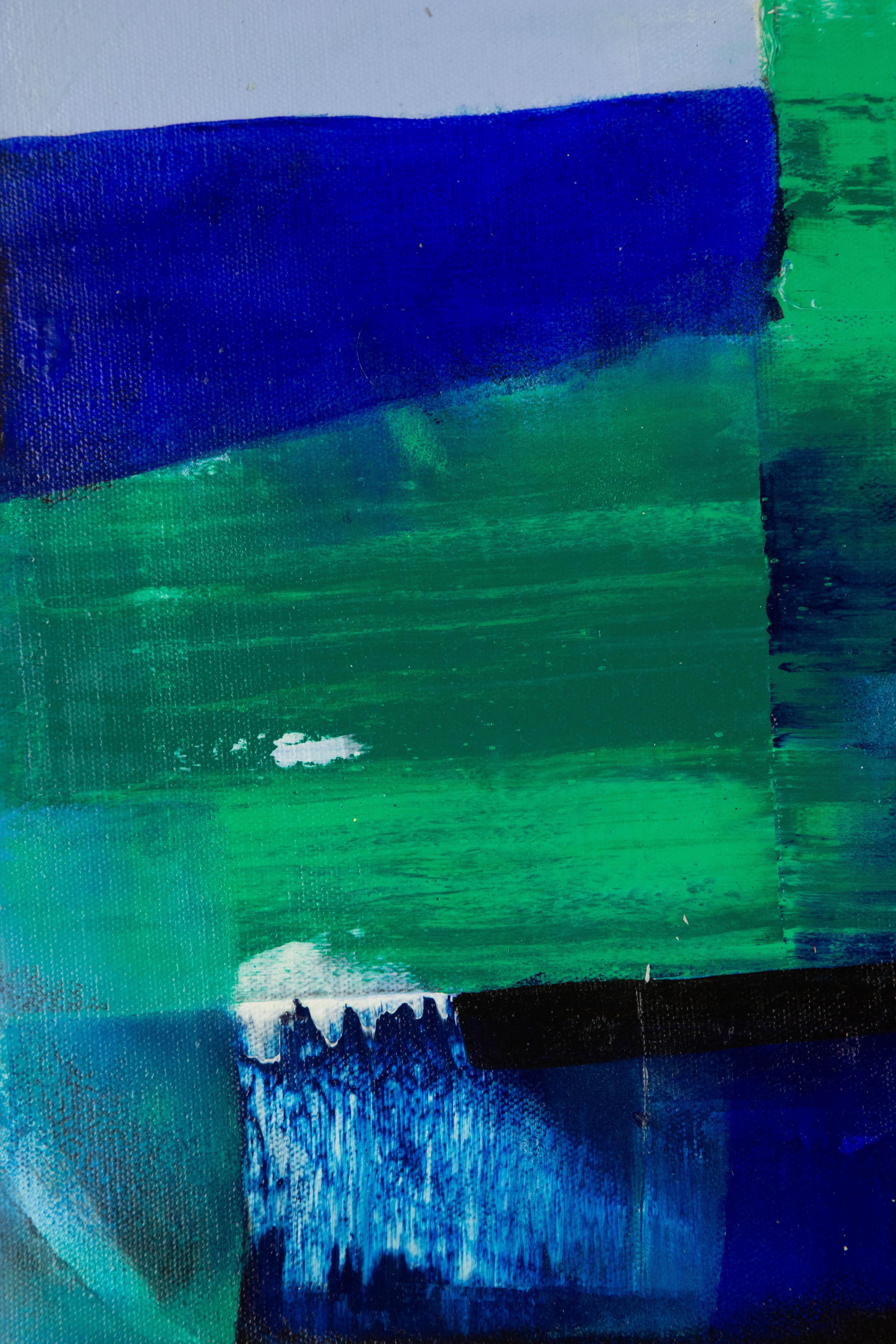 Xiuyuan Qu Zeitgenössische Original-Acrylmalerei 
