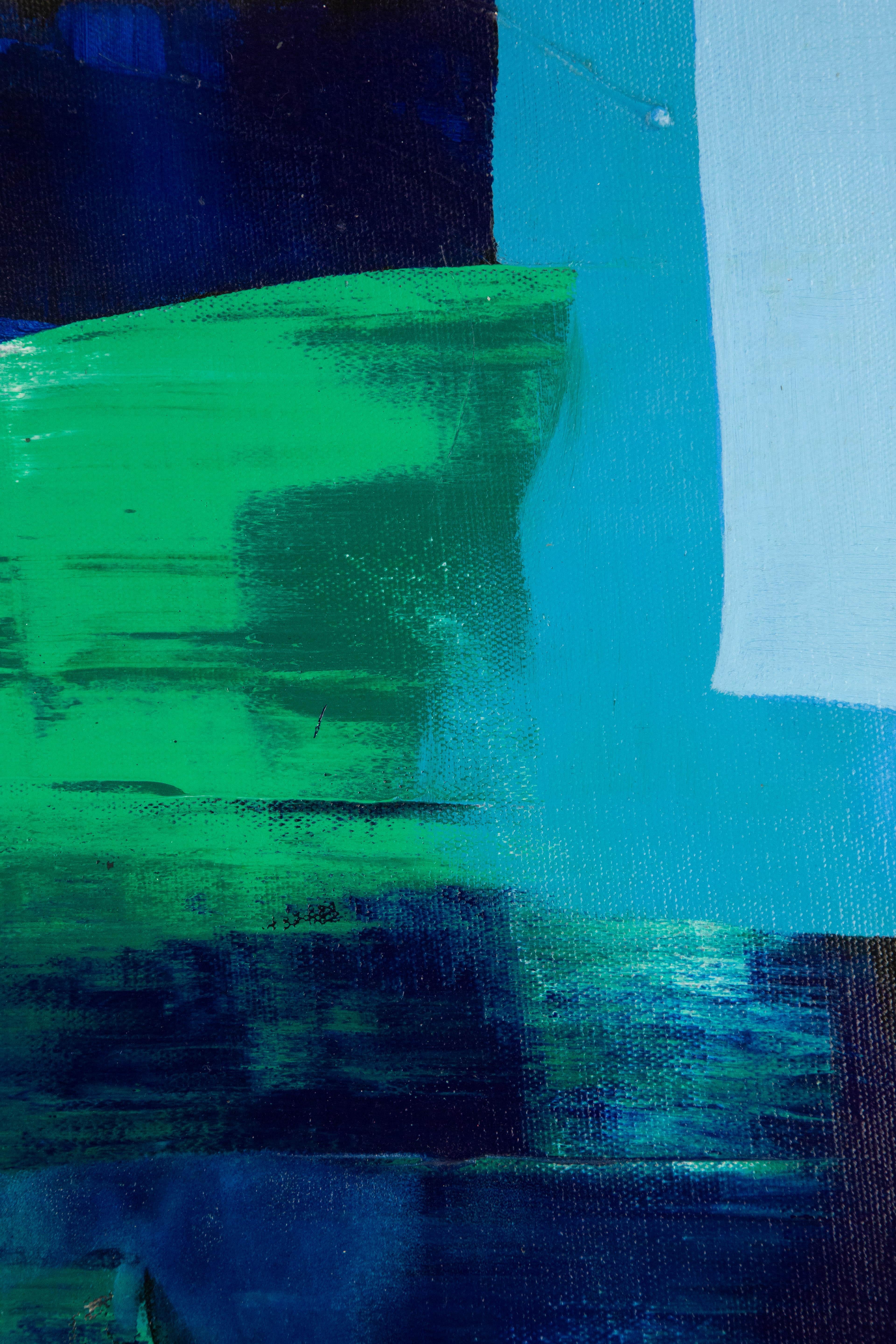 Xiuyuan Qu Zeitgenössische Original-Acrylmalerei 