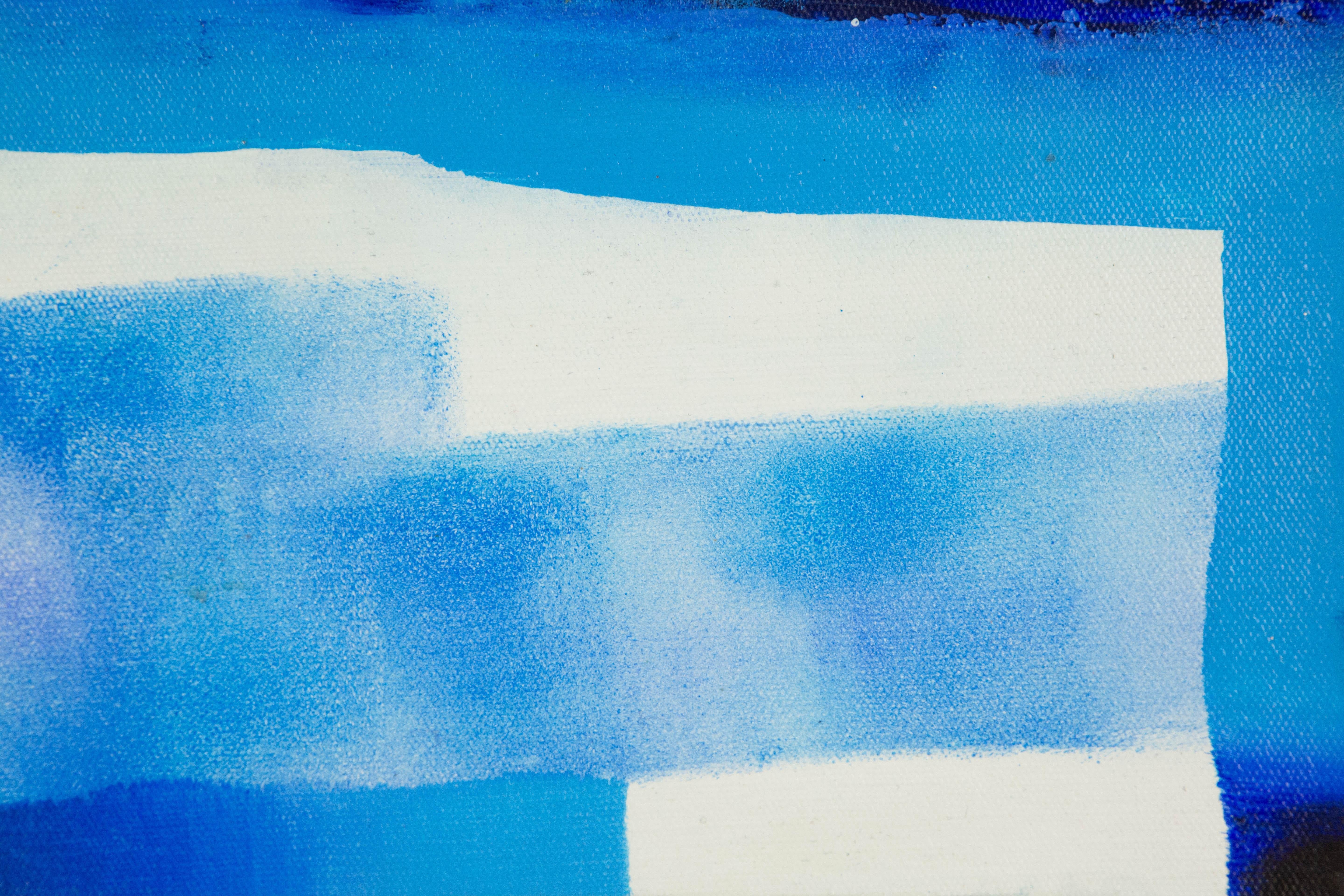 Xiuyuan Qu - Pittura acrilica contemporanea originale 
