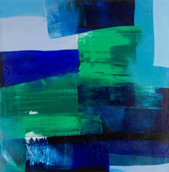 Xiuyuan Qu Pintura acrílica original contemporánea "Valor II"