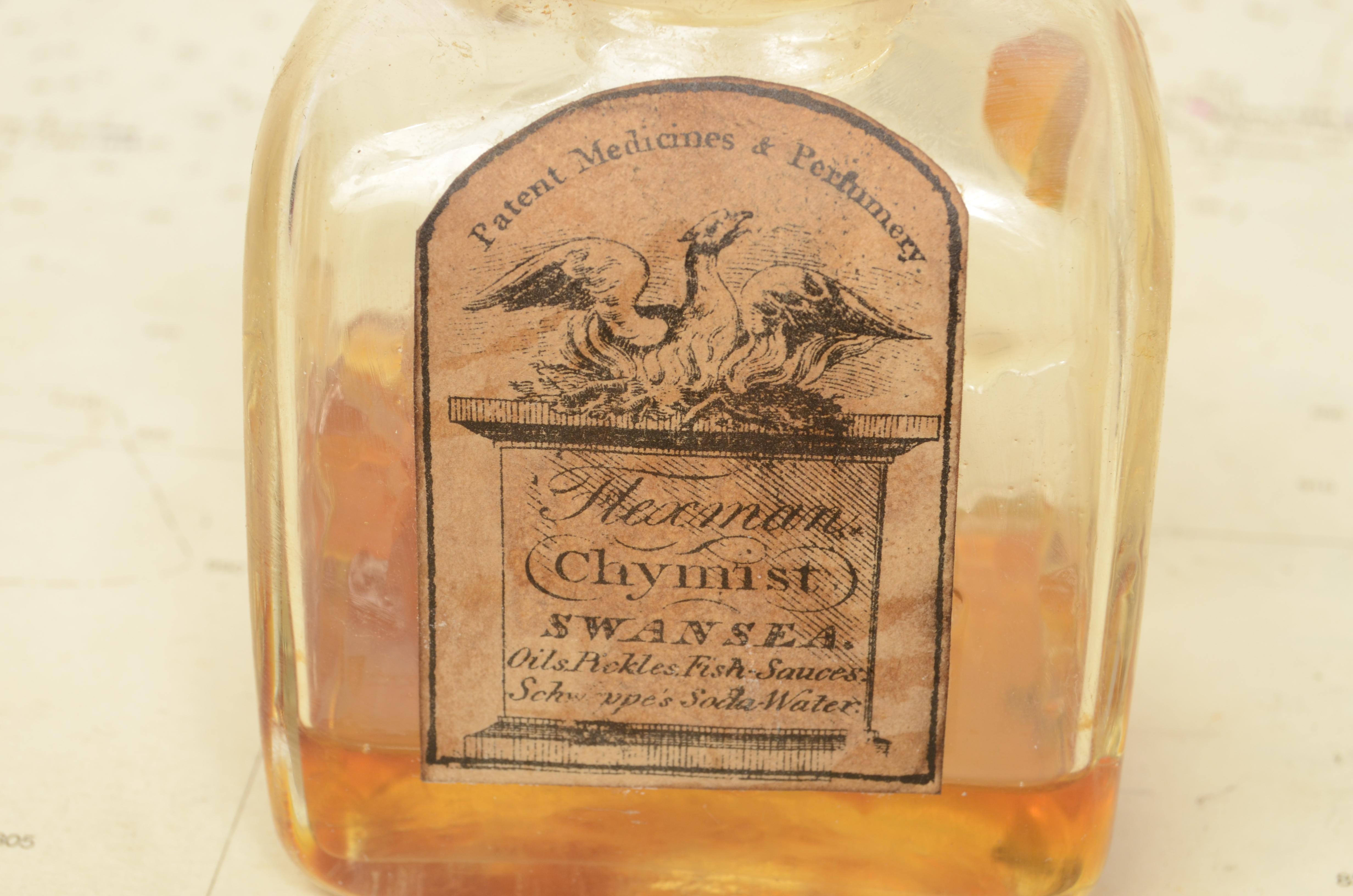 XIX Century English Apothecary Set Cabinet Medicines & Perfumery J Hexam Chymist For Sale 5