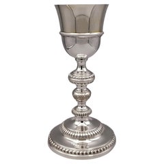 Used XIX ° Century Italian 800 Silver Liturgical Chalice
