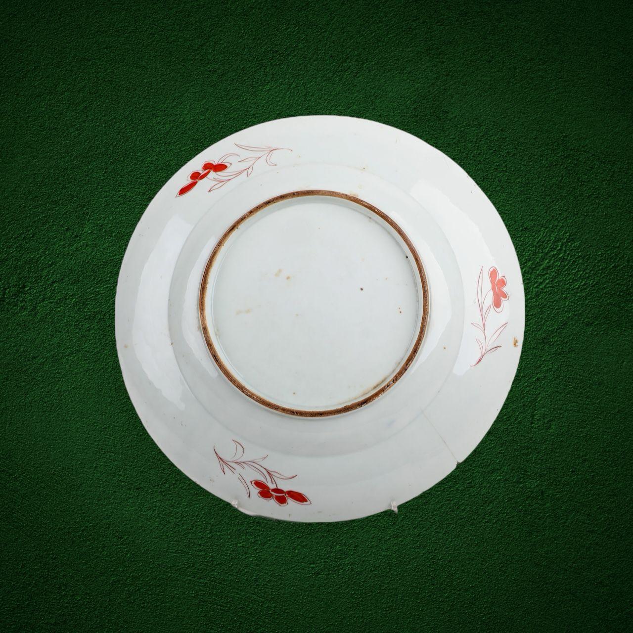 Grande assiette en porcelaine de Samson du XIXe siècle en vente 3