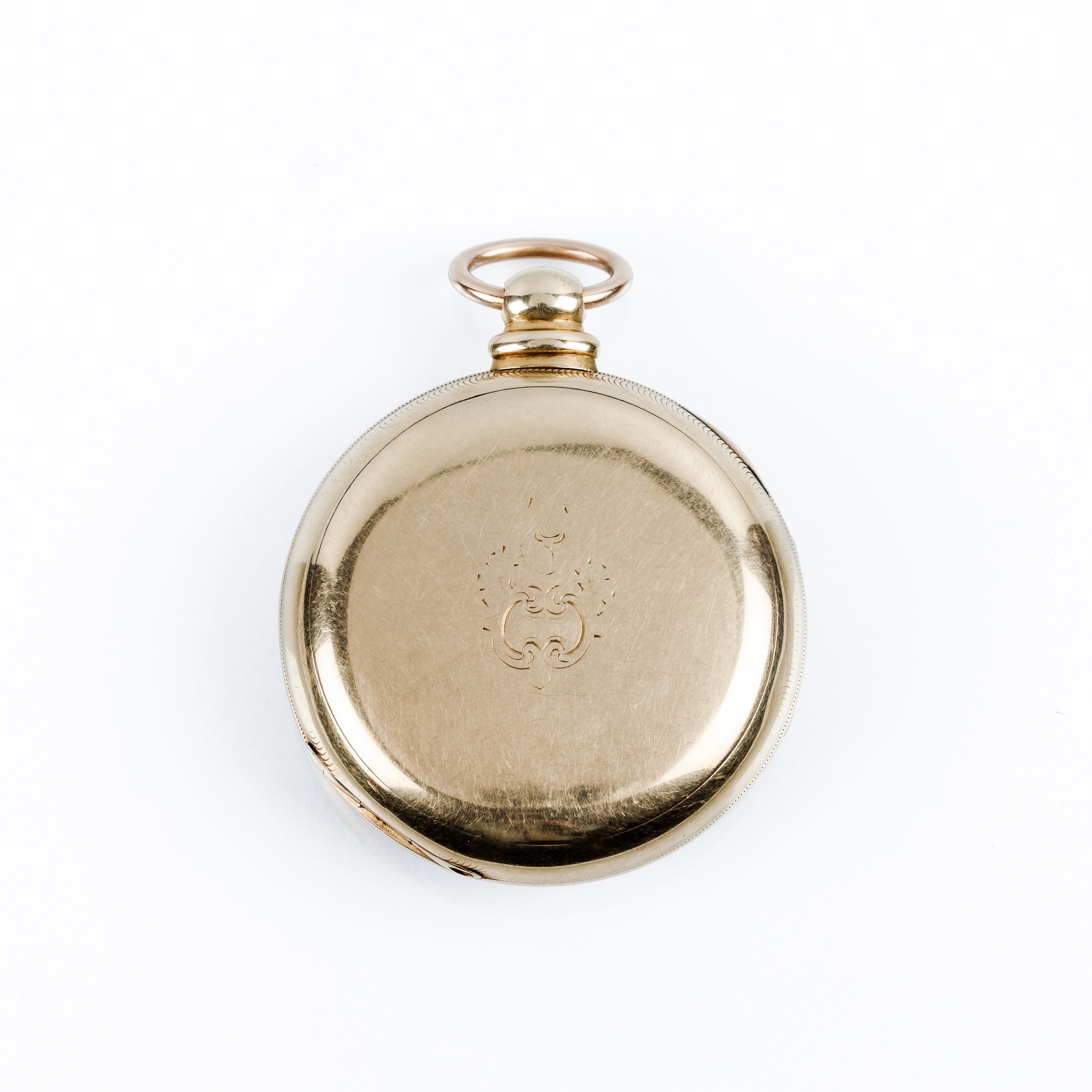 real gold pocket watch