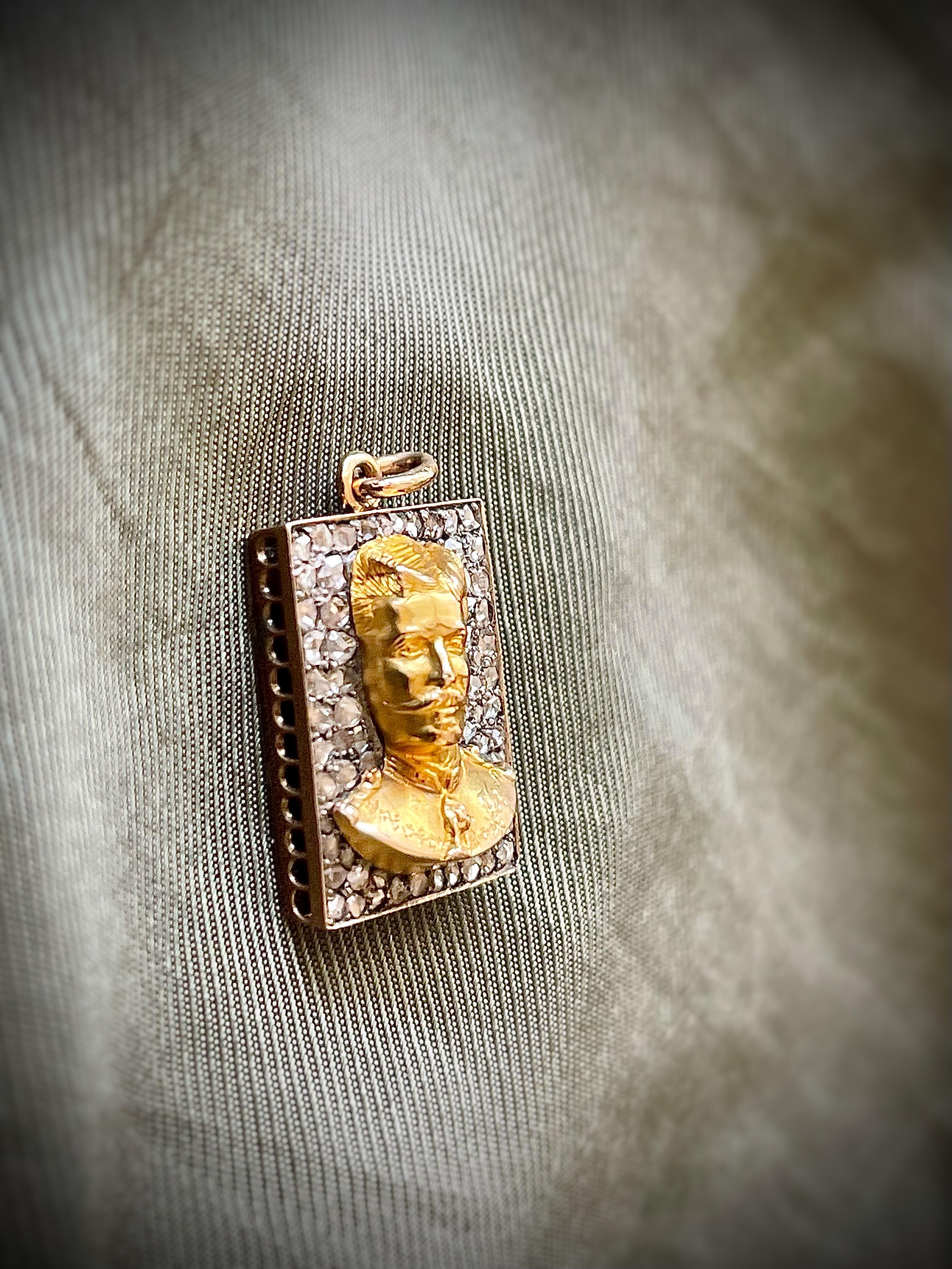 malverde gold pendant