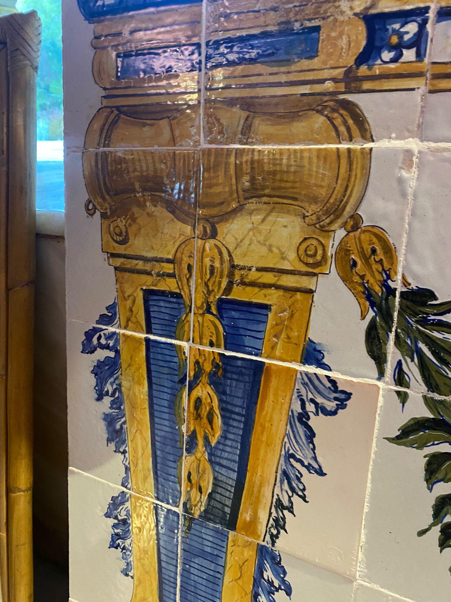XIX Century Portuguese Tile Panel For Sale 2