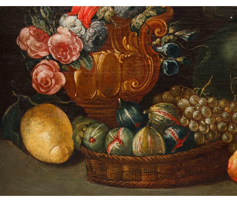 XIX secolo, Natura morta con frutti (Sonstiges) im Angebot