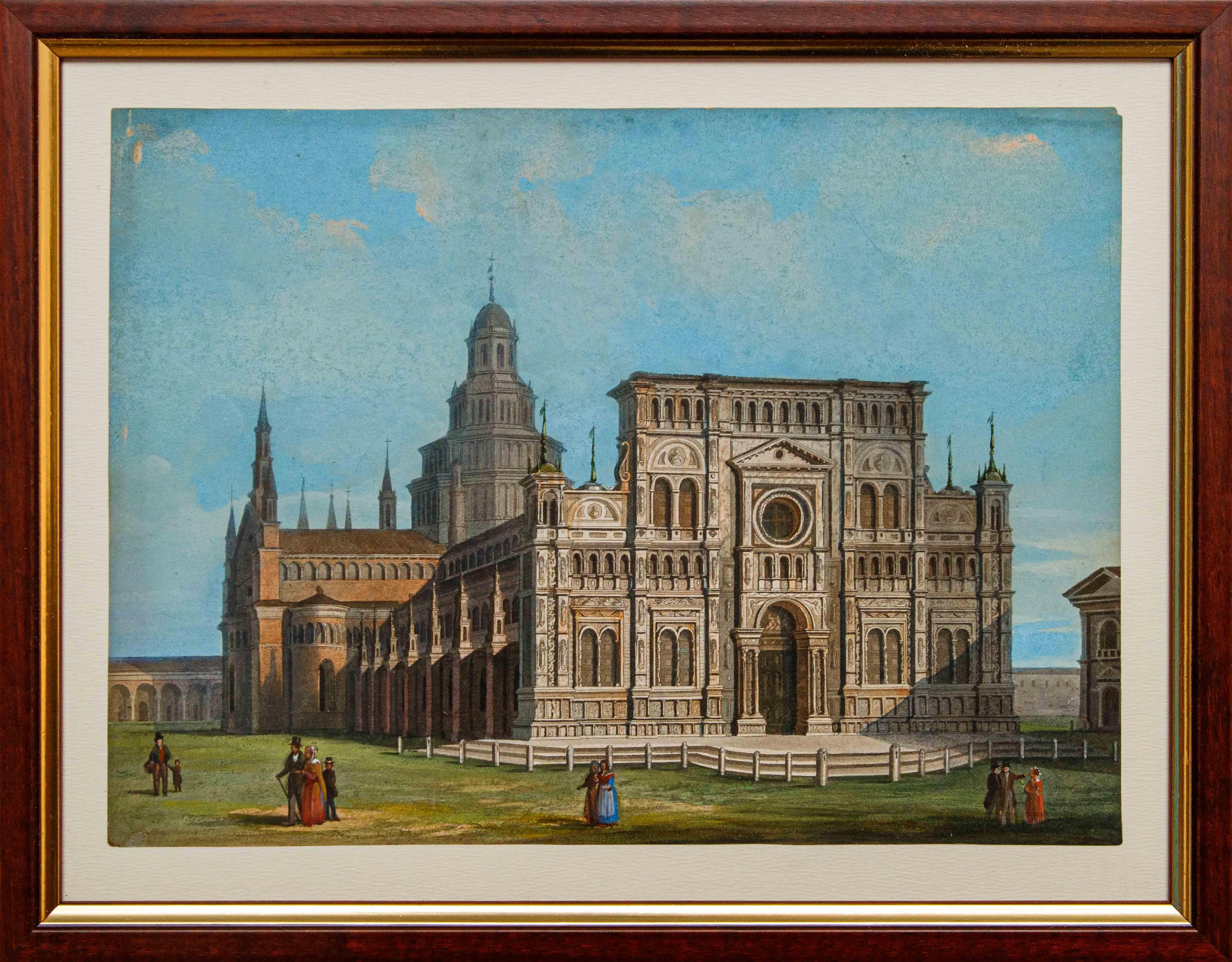 XIX secolo

Otto vedute di Milano

(8) tempera su carta 

(6) 16,5x21,56 cm - (1) 21,5x16 cm – (1) 17,5x24 cm 

In queste otto vedute, delle raffinate stampe acquarellate e racchiuse in eleganti cornici d’epoca, sono presentati alcuni dei più
