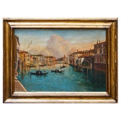 XIXe siècle, vue du Grand Canal