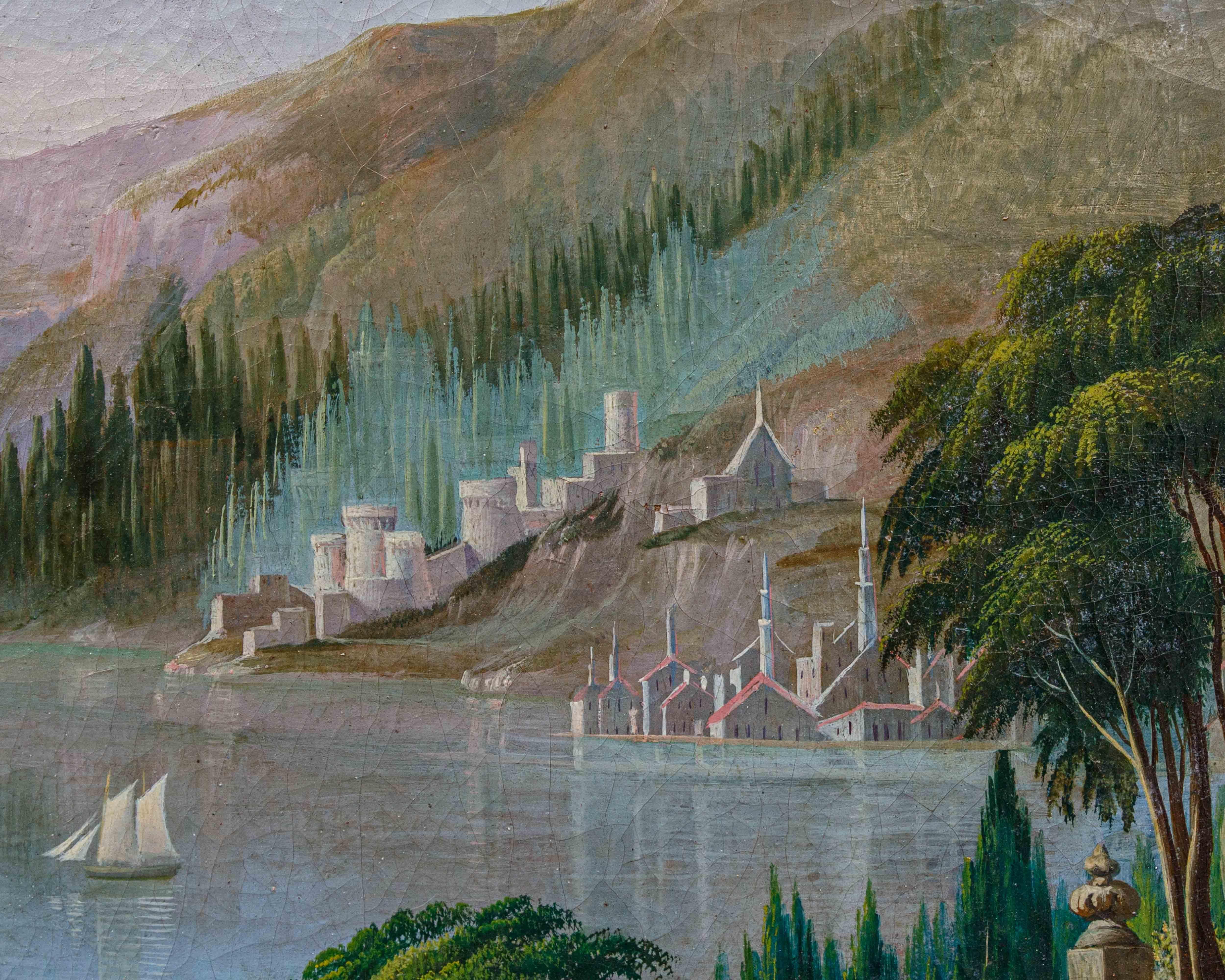XIX Secolo, Vedute del Bosforo (Leinwand) im Angebot
